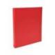 Carpeta Exacompta carton forrado roja 2 anillas