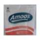 Servilletas de papel Amoos Color blanco