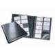 Tarjetero Durable A4 polipropileno color negro 20 fundas