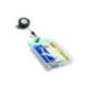 Identificador doble con cordon extensible marca Durable