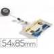 Identificador con cordon extensible marca Durable
