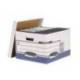Cajon Fellowes reciclado capacidad 4 cajas archivo tamaño folio