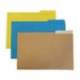 Subcarpeta cartulina color amarillo con pestaña derecha tamaño folio