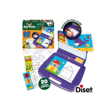 Juego didactico a partir de 3 años Yo aprendo a dibujar Diset