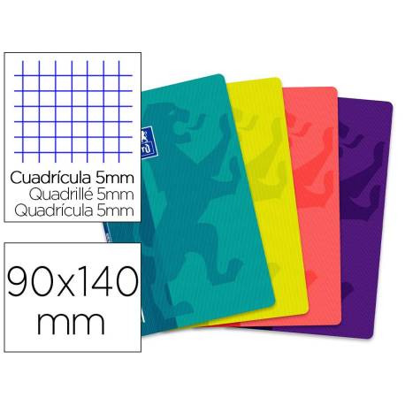 Libreta Oxford encolada Open Flex cuadro 5mm 48 Hojas