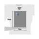 Libreta Oxford encolada Open Flex cuadro 5mm 48 Hojas