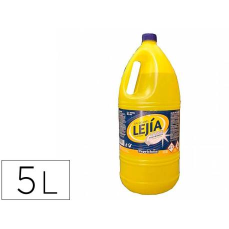 Lejia botella de 5 litros clasica marca Lavandera