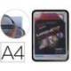 Marco Tarifold Din A4 magnetico color negro pack de 2