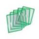 Funda portacatalogo Tarifold Din A4 color verde pack de 10