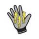 Guante DeltaPlus de Poliester palma Poliuretano talla 6