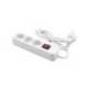 Regleta 3 tomas Mediarange con interruptor 1,4 m