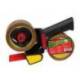 Portarrollo marca scotch para embalaje heavy duty bajo ruido con 2 rollos