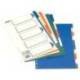 Separadores plastico Esselte Folio juego de 5 colores