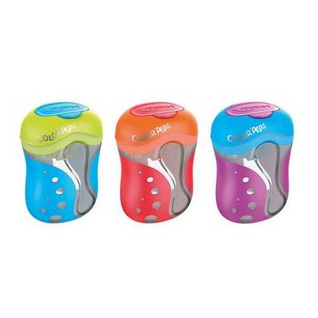 Sacapuntas plastico Maped con deposito 2 usos