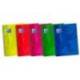 BLOC ESPIRAL OXFORD TAPA PLASTICO OPTIK PAPER FOLIO 80 HOJAS 90 GR CUADROS 4 MM COLORES SURTIDOS " NO SE PUEDEN ELEGIR"