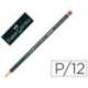 Lapices copiativo Faber Castell color rojo