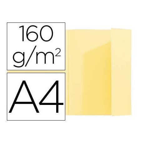 Subcarpeta Exacompta nature future din A4 amarillo 160 g/m2 con solapa interior