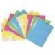 Carpeta goma Exacompta din A4 3 solapas cartulina colores pasteles surtidos