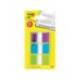 Banderitas Post-it ® separadoras Index verde, azul y violeta