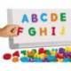 Juego Didactico a partir de 3 años Letras magneticas mayusculas Miniland