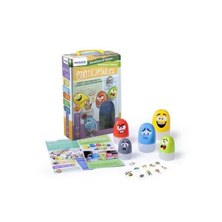 Juego infantil a partir de 2 años Emoticapsulas Miniland