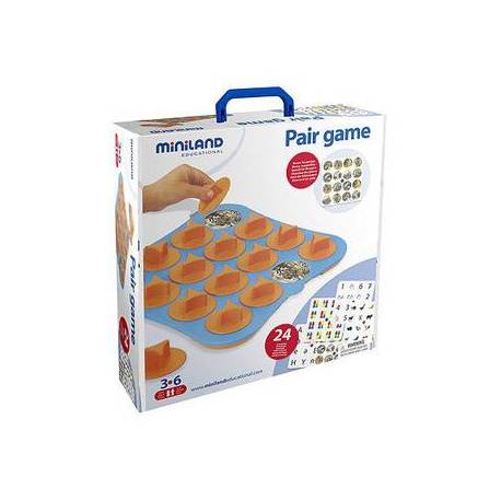 Juego Didactico a partir de 3 años Primer Aprendizaje Emparejamiento Miniland
