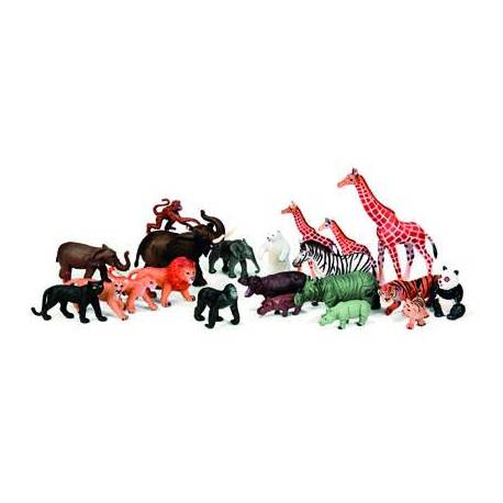 Juego Infantil a partir de 3 años Animales de Granja y Salvajes Miniland