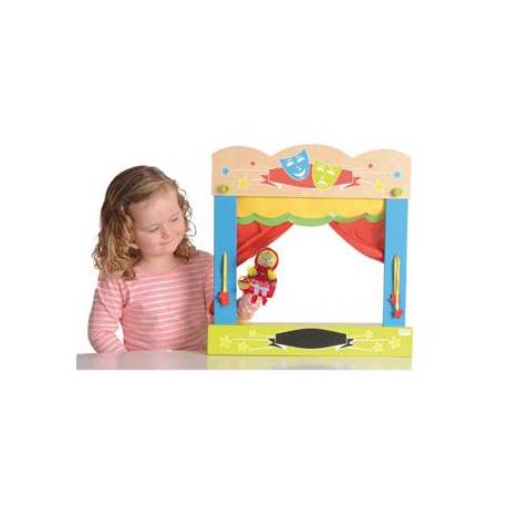 Juego Infantil a partir de 3 años Tetro de marionetas de sobremesa Fiesta Crafts