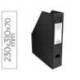 Revistero Plastico Exacompta color Negro 310x230x70 mm