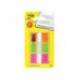 Banderitas Post-it ® Separadoras Index Medianas Colores Naranja, Rosa, Verde