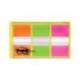 Banderitas Post-it ® Separadoras Index Medianas Colores Naranja, Rosa, Verde