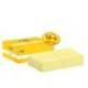 Bloc Quita y Pon Post-It ® Super Sticky 76x127 mm Color Amarillo Canario