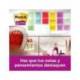 Bloc Quita y Pon Post-It ® Super Sticky 76X76 mm Colores Miami