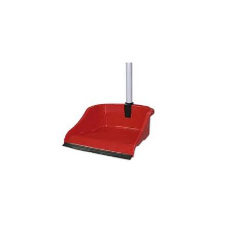 Recogedor con Mango Plegable Rojo 28 cm
