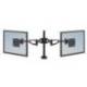 Brazo flexible para monitor doble Fellowes Professional