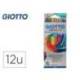 Lapices de colores Giotto Stilnovo acuarelables 12 colores