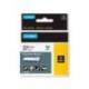 Cinta marca Dymo rhino nylon flexible blanco/negro