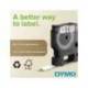 Cinta marca Dymo rhino nylon flexible blanco/negro
