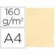 Cartulina pergamino DIN A4 color Crema
