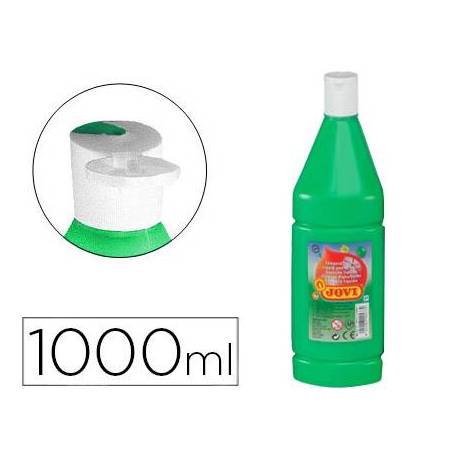 Tempera liquida JOVI color verde 1000 cc