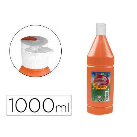 Tempera liquida Jovi color naranja 1000 cc