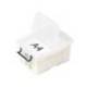 CONTENEDOR PLASTICO CEP 12 LITROS 405X295X183 MM TRANSPARENTE CON TAPA Y CIERRE HERMETICO