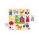 Puzzle a partir de 1 año Siluetas Granja Goula