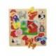 Puzzle a partir de 1 año Siluetas Granja Goula