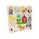 Puzzle a partir de 1 año Siluetas Granja Goula