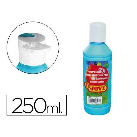 Tempera liquida Jovi color cyan 250 cc