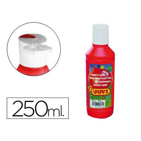 Tempera liquida Jovi color bermellon 250 cc
