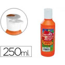 Tempera liquida Jovi color naranja 250 cc