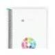 Bloc espiral Oxford Din A-4 extradura microperforado color verde 80 hojas