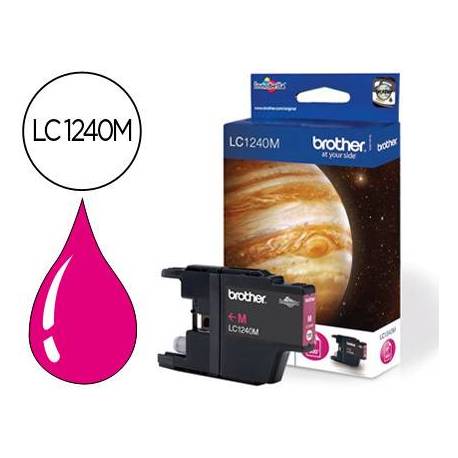 Cartucho Brother magenta LC-1240M mfc-j6510dw mfc-j6710dw mfc-j6910dw.